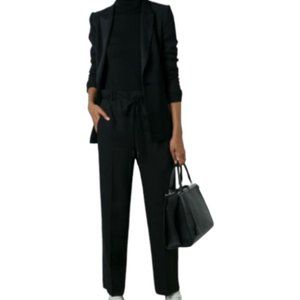 Helmut Lang Pants Drop Crotch Tie Waistband Trouser Womens NWT Sz 2